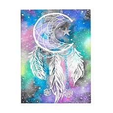 오늘의오브제 DIY 보석십자수 패브릭 원단형 35x25cm, 2_32_드림캐쳐, 1개