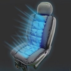 NW 쿨링 시트커버 쿠션 송풍 차량 운전석 리무진 1개, 혼합, 인조 가죽