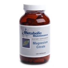 METABOLICMAINTENANCE 檸檬酸鎂膠囊, 120顆, 1罐