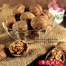 正心堂 美國加州帶殼核桃 250克/600克 新鮮檢驗合格 原味無添加 飽滿堅果, 1個, 生-帶殼核桃600克(超商最多7包）