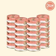 한그득 살찐이 나고양이캔이야 길냥이캔, 24개, 85g, 참치&게살