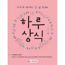 하루에 30개씩 한 달 PLAN 하루상식:하루에 30개씩 공부하면 한 달 후엔 상식 마스터, 시대고시기획