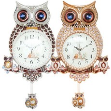 로얄 부엉이 추시계, 1개, 골드