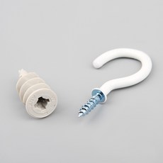 물음표 고리나사 (대) 천정 걸이 후크, 1개