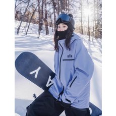 여성 스노우보드복 상의 아우터 스키웨어 방수 자켓 점퍼 퍼플 봄가을 S, 퍼플기본, 1개