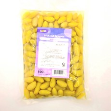 Pickled Grapes 피클 포도 피클드 그레이프 500g WORLDFOOD, 1개