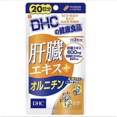 DHC 肝臟萃取+奧米加-3 健康食品 20日份, 1個, 60份