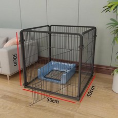 寵物圍欄 自由組合 室內 家用, 黑4片長50寬50高50, 1個