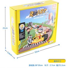 仁博玩具 賽車比賽 益智遊戲 英文版 益智桌遊 兒童玩具 興趣培養 競技 商檢合格, 1個, 彩盒微凹（已折扣、商品完整、自用可選）