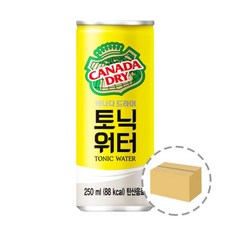 캐나다 드라이 토닉워터 250ml (30캔) [BBD35473], 1세트