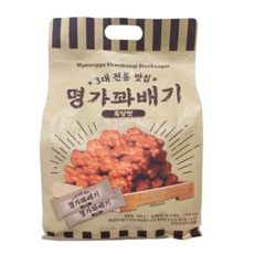 명가꽈배기 흑당, 8개, 500g
