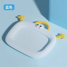 趣味冰豆豆涼墊 貓窩冰床 狗窩涼窩 夏季降溫睡墊, 1個, s【45*35cm適合5斤內】,冰豆豆【藍色】清涼不悶熱