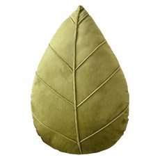 나뭇잎 장식 식물 쿠션/베개 (수면용 소파/침대용), 플러시 PP 면, 잔디색 녹색 50x30cm