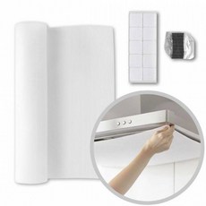 붙이는 주방 필터 후드 커버 자석형 렌지 망 잘라쓰는 부직포 업소용 기름망