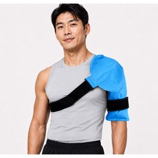 캠프맨 어깨 찜질팩 냉온 얼음 찜질 아이싱 냉온 찜질 팩, 1개