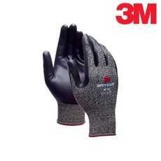 3M 장갑 MS 100 L, 블랙, 1개
