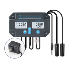 WiFi Tuya 온라인 수질 모니터 디지털 LCD PH/TDS/EC/염분/온도 측정기 수조 수족관 수, 02 US Plug