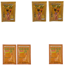 골드인삼 패드 홍삼패드 찜질팩 세트, 135매, 1세트