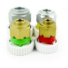 루이일 배관연결 어셈블리유니온 스마트유니온 에어컨 배관설치 부품, 5/8(15.88) 청