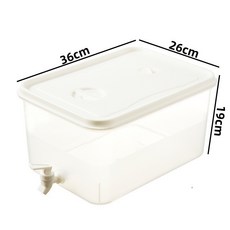 大容量冷水壺 附濾網 帶龍頭, 13L普通款 帶濾網 帶龍頭 材質, 1套, 13L