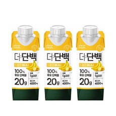 빙그레 더단백 드링크 단백질음료 바나나 250ml 3개