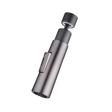 廚房水龍頭延伸器 360°旋轉增壓防濺花灑 雙檔出水模式, 1個