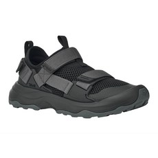 Teva 男款Outflow Universal護趾水鞋 全包覆超透氣戶外功能鞋 黑色