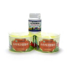 챔프 소라게 전용 먹이 1통 + 소라게 젤리 2통