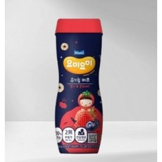 요미요미 오가닉퍼프 과자 42g, 혼합맛(딸기/블루베리), 20개