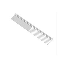 Madan 迷你梳 130 Comb 直梳 小型犬臉部梳 細/粗 迷你梳, 1個, 銀色