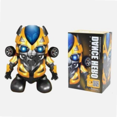 로보트 댄싱 댄싱로봇 로봇 춤추는로보트 춤추는로봇 춤추는 YELLOW, 본상품