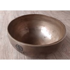 雅典樂器世界 極品 尼泊爾頌缽 卡薩缽 3銘文 22公分 最新版本 超長延長音100秒