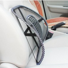 차량용 메쉬 등쿠션 자동차 지게차 지압 허리쿠션 등받이