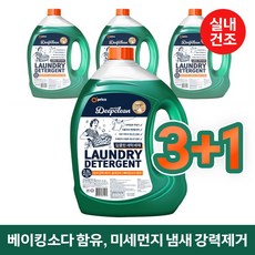 오프라이스 딥클린 실내건조 액체세제 (3+1), 4개, 2.5L