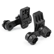 Lincoln Electric 바이킹 용접 헬멧 하드햇 어댑터 슬롯형 KP3486-1 블랙, 슬롯 없는 스타일 안전모 어댑터