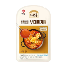 CJ 다담 부대찌개양념, 140g, 8개