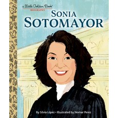 (영문도서) Sonia Sotomayor: A Little Golden Book Biography Hardcover, Golden Books, English, 9780593427439
