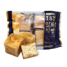 개별포장 18겹 밀푀유 식빵 320g (80gx4개입), 1개