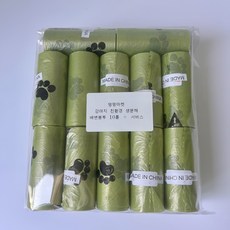 멍멍마켓 반려동물 강아지 친환경 생분해 배변봉투 풉백 360p, 300개입, 40개
