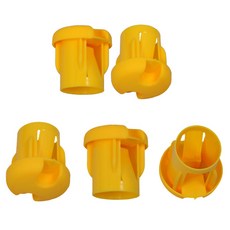 아시바 PE캡 파이프 보호 캡 안전덮개, 50개