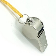 스포츠 금속 휘슬 목걸이형 호루라기, 1개