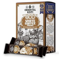 Oriental Kopi 화이트 커피 프리믹스 차콜 로스트, 1개, 10개입