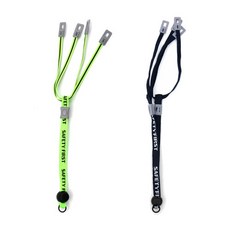 안전모 원터치 패션 턱끈 형광 네이비, 1개