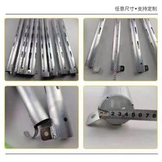 加油站防爆鋁漏斗 加長異形漏斗, 1個, 大桶簡易導流管50*1000mm, 大桶簡易導流管50*1000mm