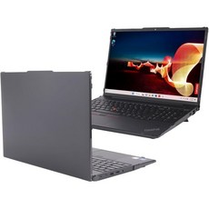 2024-2025 16인치 Lenovo 레노버 씽크패드 E16 1세대 2세대 윈도우 노트북 컴퓨터에만 호환되는 mCover 케이스 다른 모델에는 맞지 않음 - 블랙