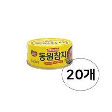 동원 김치찌개용 참치 통조림, 90g, 20개