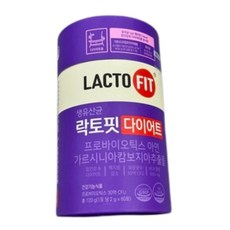 락토핏 다이어트 유산균 120g 60개입 프로바이오틱스 생유산균 가르시니아