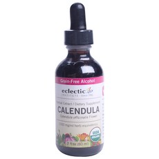 eclectic INSTITUTE 金盞花無麩質素食滴劑 1000mg, 60ml, 1瓶