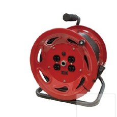 電精靈 DL-3100A 3蕊3.5mm 30米輪座式電纜延長線 雙過載保護接地, 1個