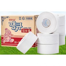 부드러운 피부보호 다용도 크린에스땡큐 2겹점보롤 16입[1박스], 16롤, 1팩